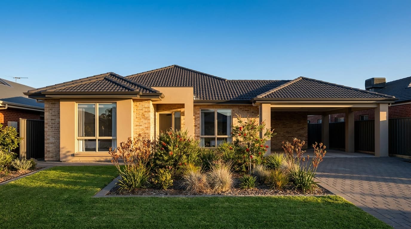 A well-kept Adelaide home protected from termites